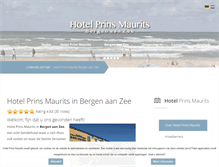 Tablet Screenshot of prins-maurits.nl
